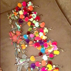 Multi colors Keychain hand made